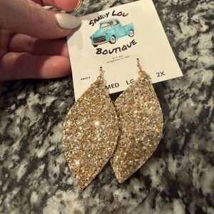 Gold Leaf Earrings